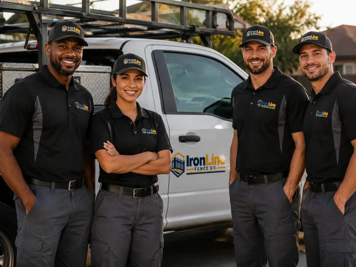 Metal Fence Installation company in Badger, IA